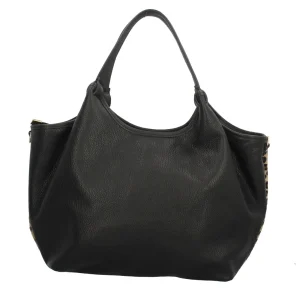 Discount Borsa in pelle leopardata Donna Borse A Spalla