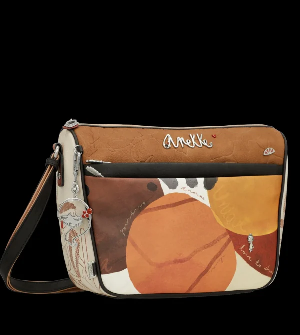 Fashion Borsa messenger con tracolla regolabile e dettagli unici Donna Borse A Tracolla