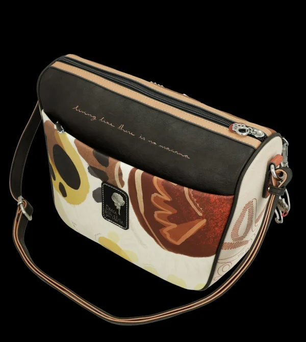 Fashion Borsa messenger con tracolla regolabile e dettagli unici Donna Borse A Tracolla