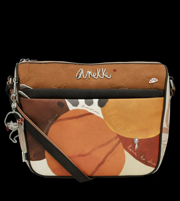 Fashion Borsa messenger con tracolla regolabile e dettagli unici Donna Borse A Tracolla