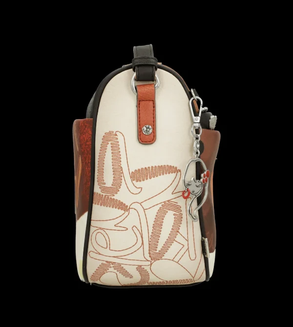 Fashion Borsa messenger con tracolla regolabile e dettagli unici Donna Borse A Tracolla