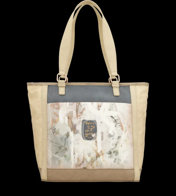 Discount Borsa shopper ampia e raffinata con dettagli unici Donna Borse Shopping