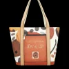Sale Borsa shopper capiente con doppio manico e tasca frontale Donna Borse Shopping