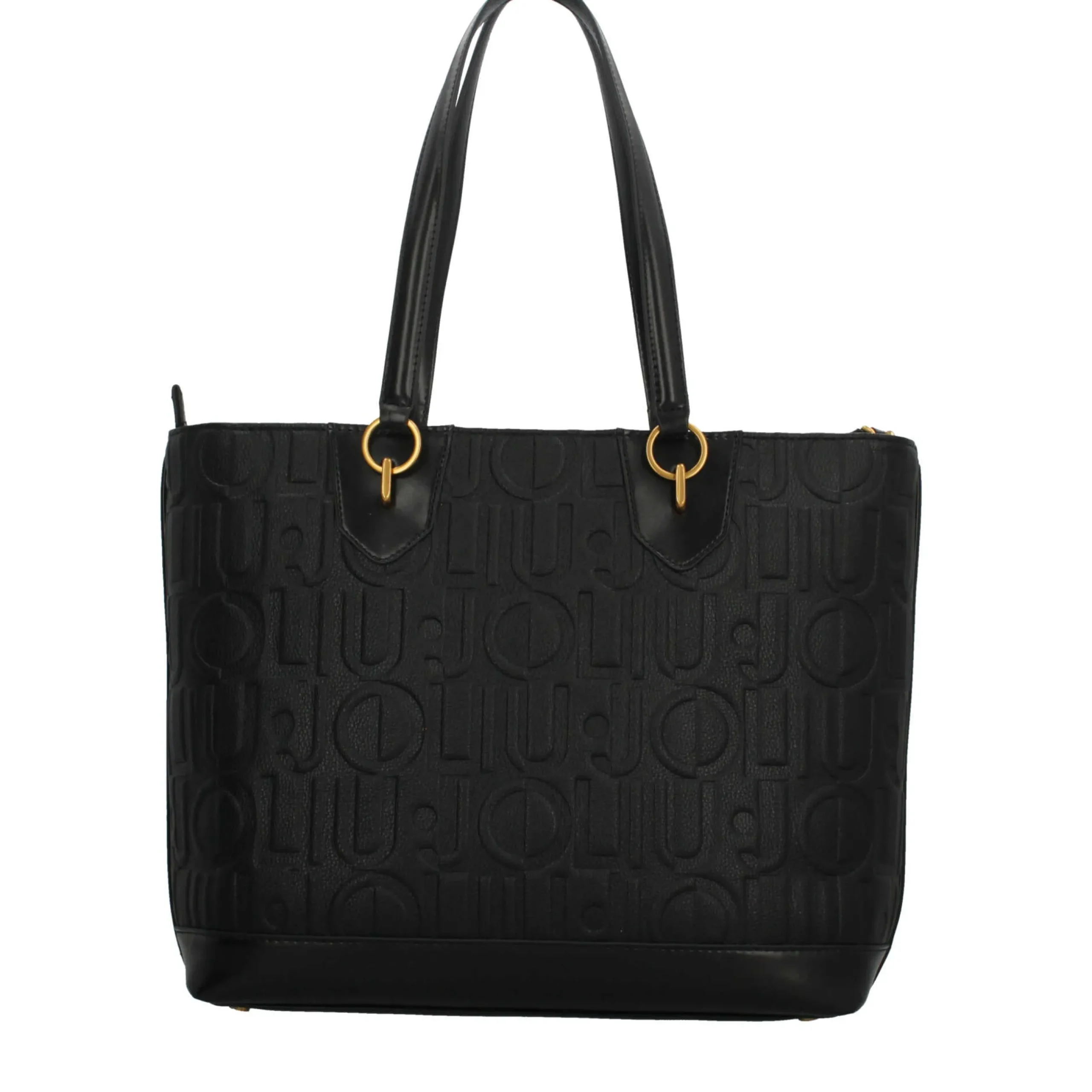 borsa_shopper_donna_liu_j_3-3.webp Hot Borsa Shopper Donna con Logo in Rilievo e Catena Decorativa Donna Borse Shopping