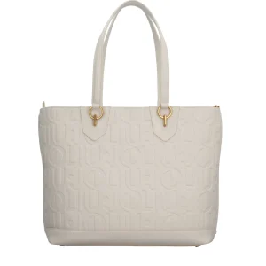 Hot Borsa Shopper Donna con Logo in Rilievo e Catena Decorativa Donna Borse Shopping