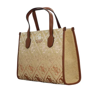 New Borsa shopper con effetto intrecciato, manici e tracolla regolabile Donna Borse A Mano