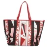 New Borsa Tote Summer Time con chiusura zip Donna Borse Mare
