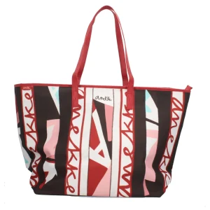 New Borsa Tote Summer Time con chiusura zip Donna Borse Mare