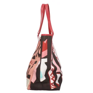 New Borsa Tote Summer Time con chiusura zip Donna Borse Mare