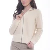 Fashion Cardigan Mimi Mua con zip dal design minimal Donna Giacche