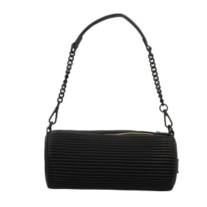 New Cilindro Charme Rocco Barocco con Texture Rigata Donna Borse A Tracolla