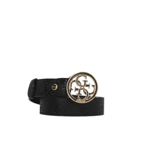 Sale Cintura con fibbia logata circolare Donna Cinture