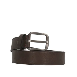 Clearance Cintura da uomo in pelle con fibbia in metallo Uomo Cinture