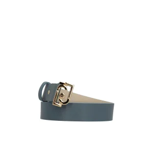 Sale Cintura Eleganza Moderna con Fibbia Dorata Donna Cinture