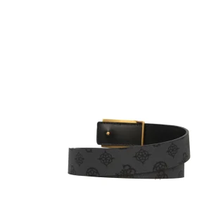Outlet Cintura Monogram con Fibbia Rettangolare Dorata Donna Cinture