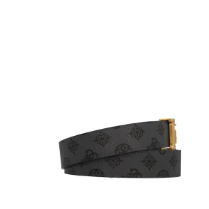 Outlet Cintura Monogram con Fibbia Rettangolare Dorata Donna Cinture