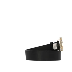 New Cintura in ecopelle con logo in metallo Donna Cinture
