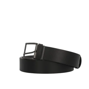 Fashion Cintura in pelle con ardiglione Uomo Cinture