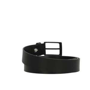 New Cintura in pelle con ardiglione Uomo Cinture