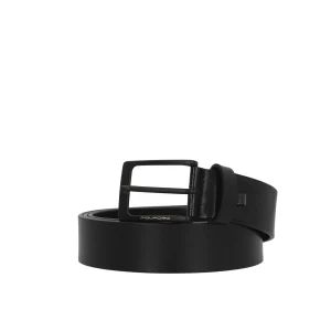 New Cintura in pelle con ardiglione Uomo Cinture