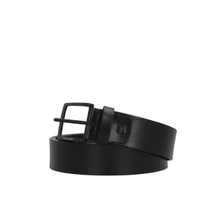 New Cintura in pelle con ardiglione Uomo Cinture