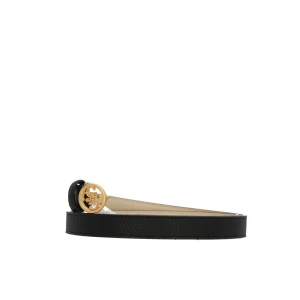 Discount Cintura in Texture con Fibbia Ornamentale Donna Cinture