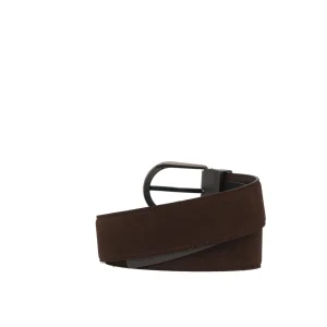 Online Cintura 35mm in pelle reverse Uomo Cinture