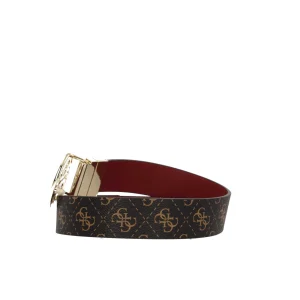 Hot Cintura Reversibile con Fibbia Logo Dorata Donna Cinture