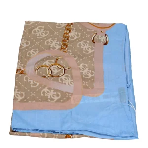 Fashion Foulard con design elegante e logo Donna Foulard E Sciarpe
