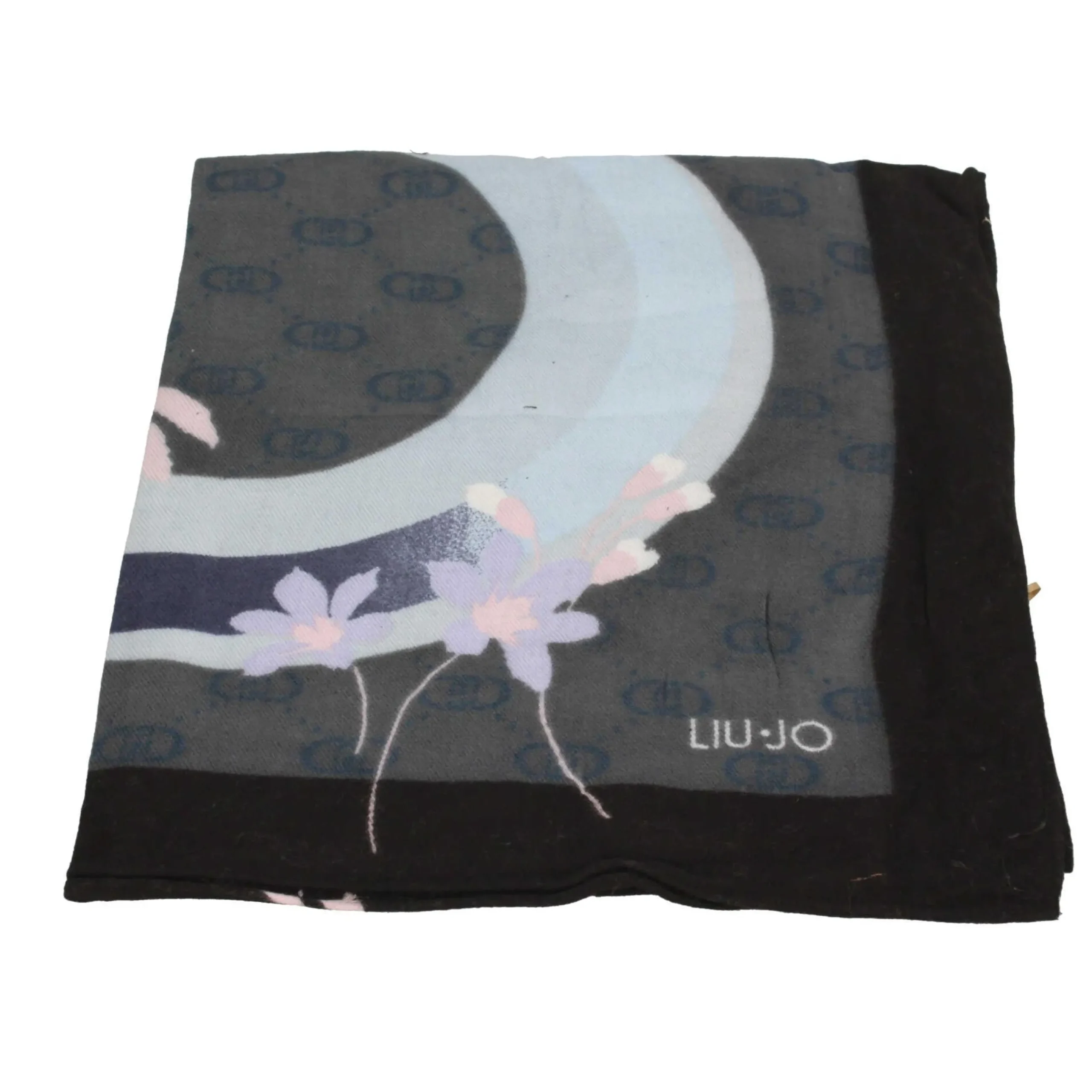 foulard_liu_jo_in_viscosa_2.webp Clearance Foulard in Viscosa con Stampa Fantasia Donna Foulard E Sciarpe