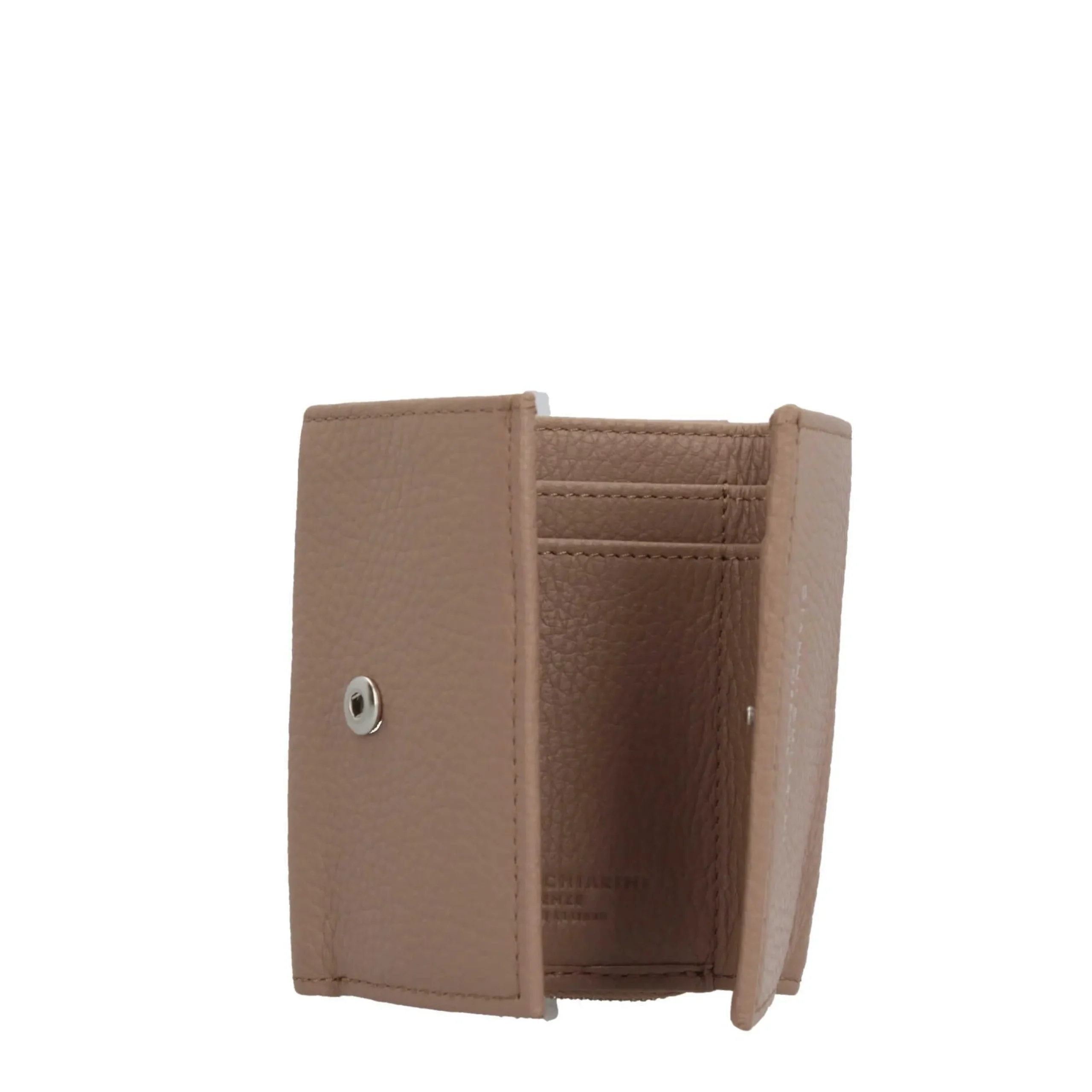 gianni_chiarini_compact_w_5.webp Outlet Compact Wallet - Portafoglio Compatto in Pelle Grana Donna Portafogli