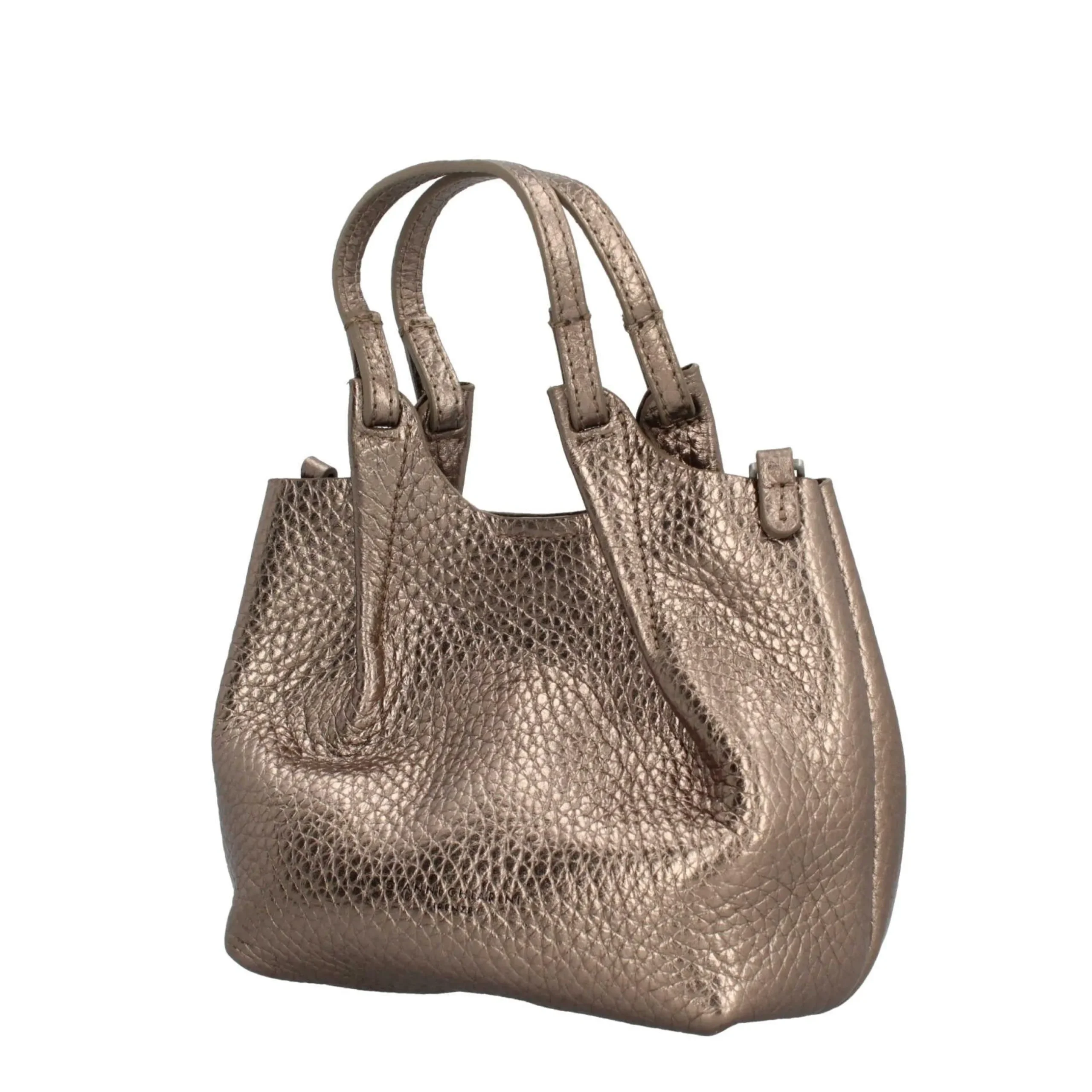 gianni_chiarini_dua__mini_1.webp Discount Dua Mini Hobo Bag Iconica in Pelle Maxi-Grain con Tracolla Donna Borse A Spalla