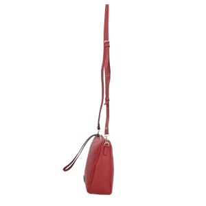 Online Essential - Borsa a Tracolla Minimalista in Pelle Grana Donna Pochette