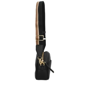 Clearance Nina Borsa a Tracolla in Pelle Martellata con Tracolla Regolabile Donna Borse A Tracolla