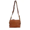 Clearance Olly Borsa a Tracolla Sportiva in Pelle Martellata con Dettagli Moderni Donna Borse A Tracolla