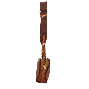 Clearance Olly Borsa a Tracolla Sportiva in Pelle Martellata con Dettagli Moderni Donna Borse A Tracolla