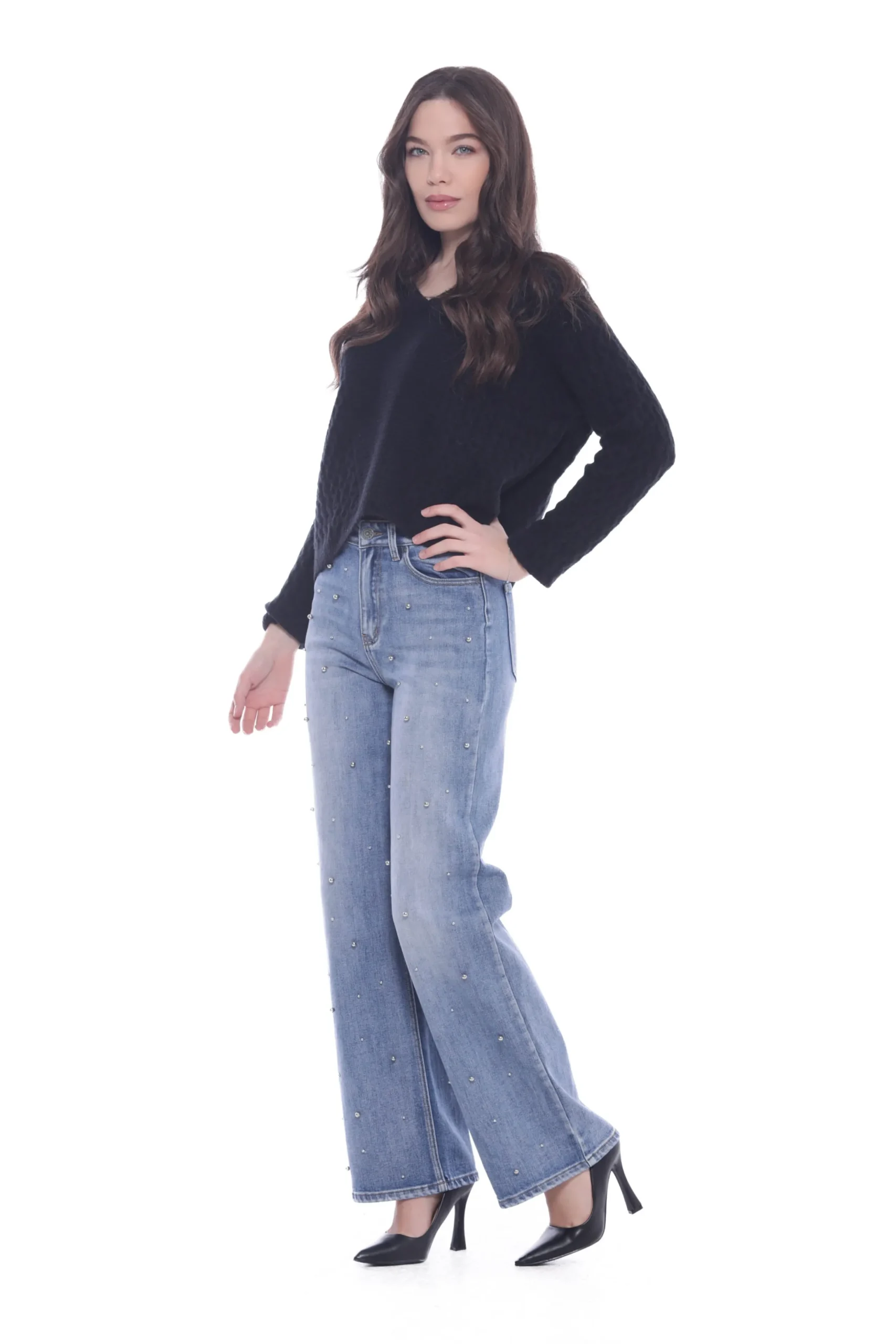 jeans_a_gamba_larga_mimi__1.webp Fashion Jeans a gamba larga Mimi Mua con dettagli decorativi Donna Pantaloni