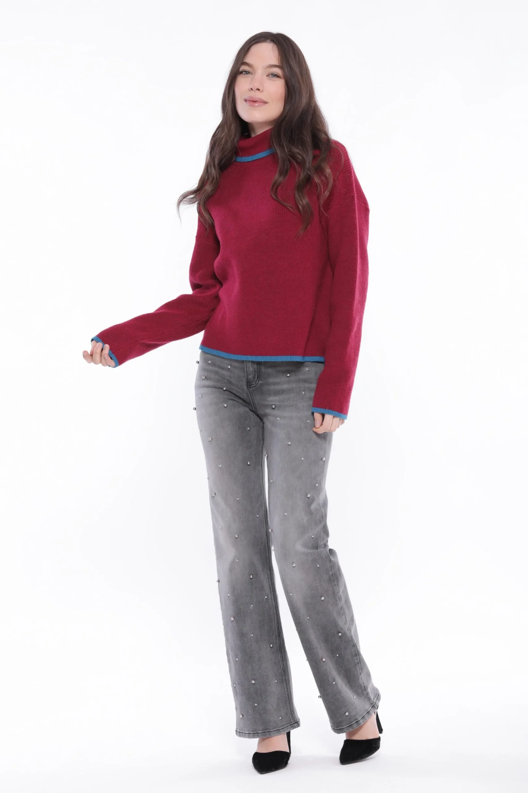 jeans_a_gamba_larga_mimi__4.webp Fashion Jeans a gamba larga Mimi Mua con dettagli decorativi Donna Pantaloni