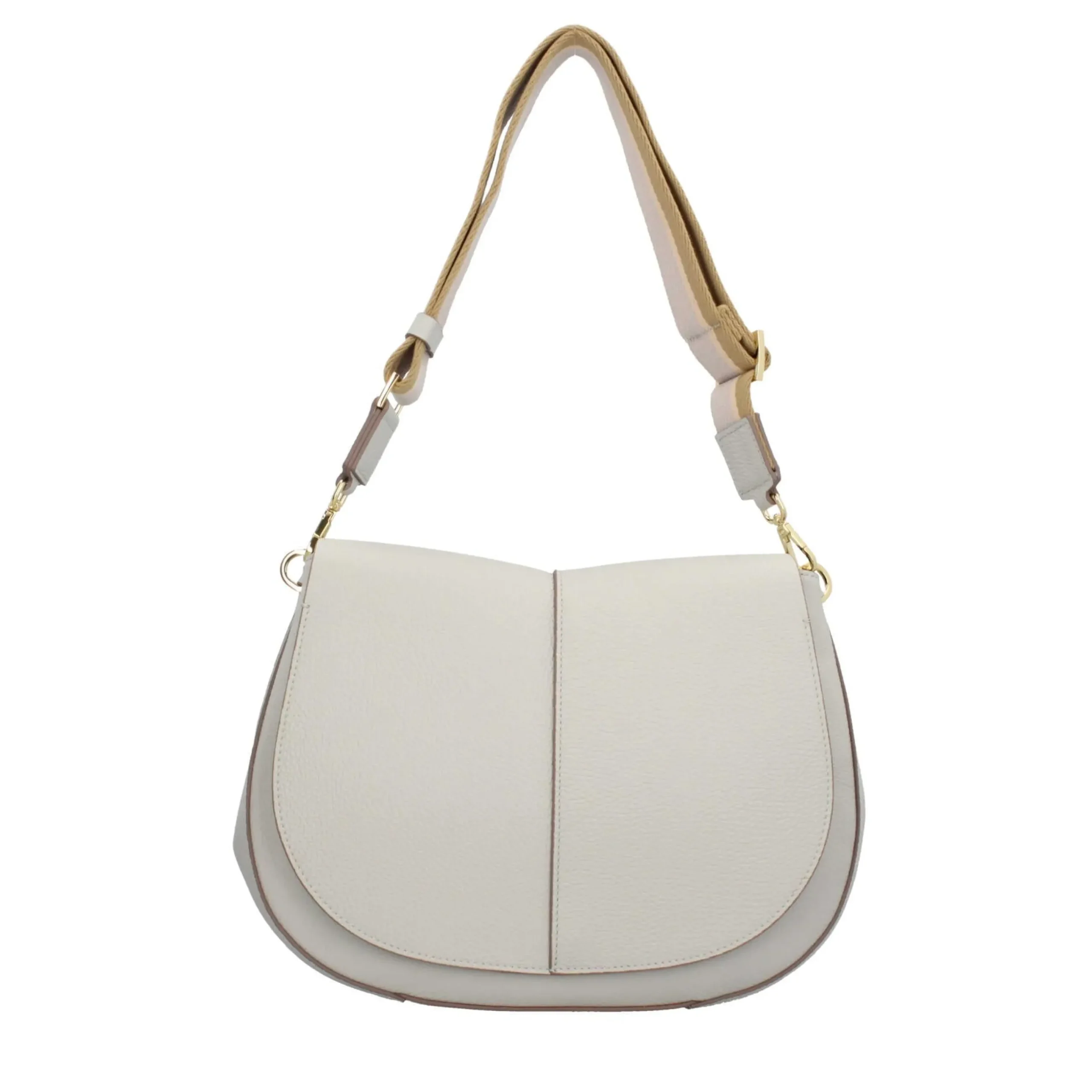 la_shoulder_bag_di_gianni_0.webp Outlet La Shoulder Bag di chiusura con patta Donna Borse A Tracolla