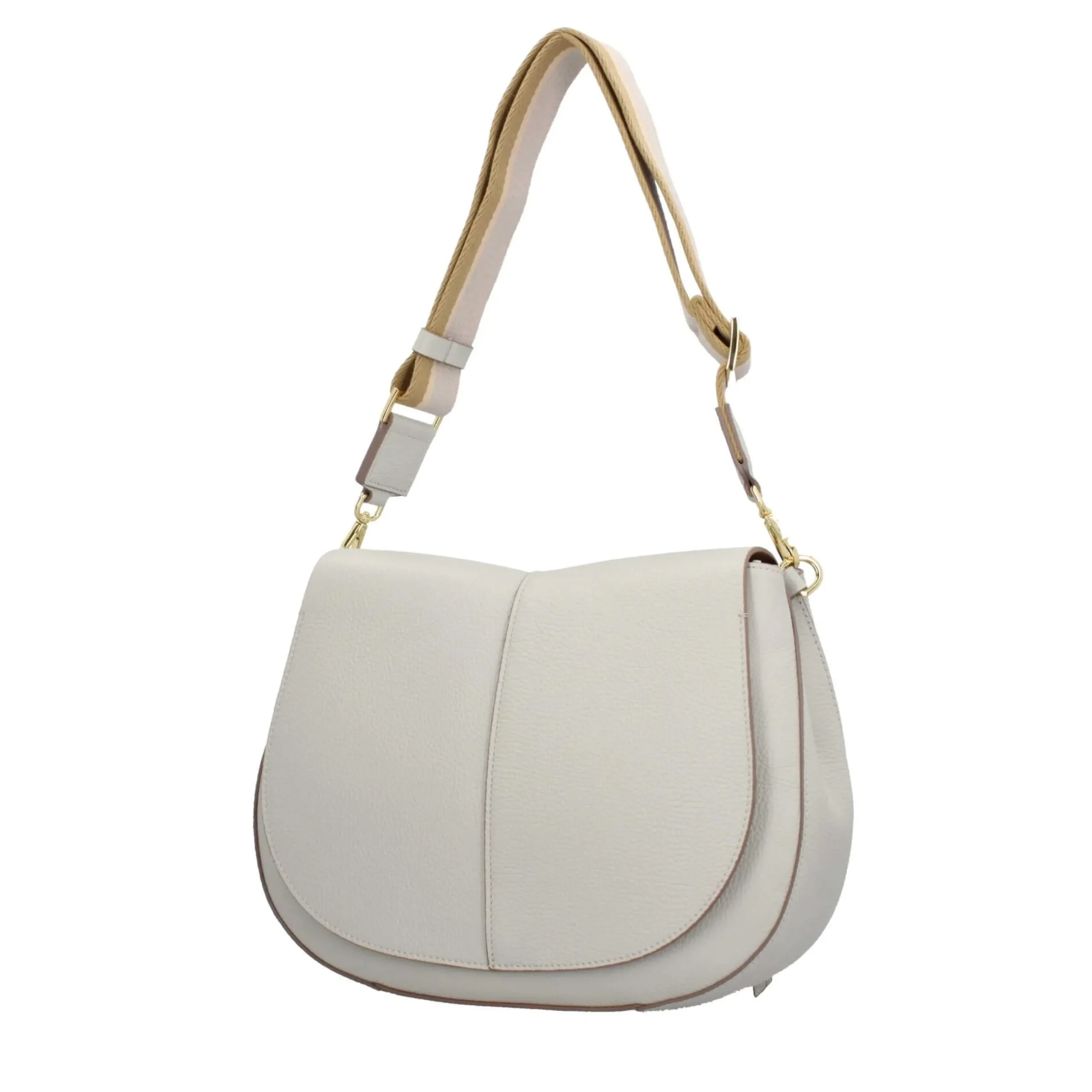 la_shoulder_bag_di_gianni_1.webp Outlet La Shoulder Bag di chiusura con patta Donna Borse A Tracolla