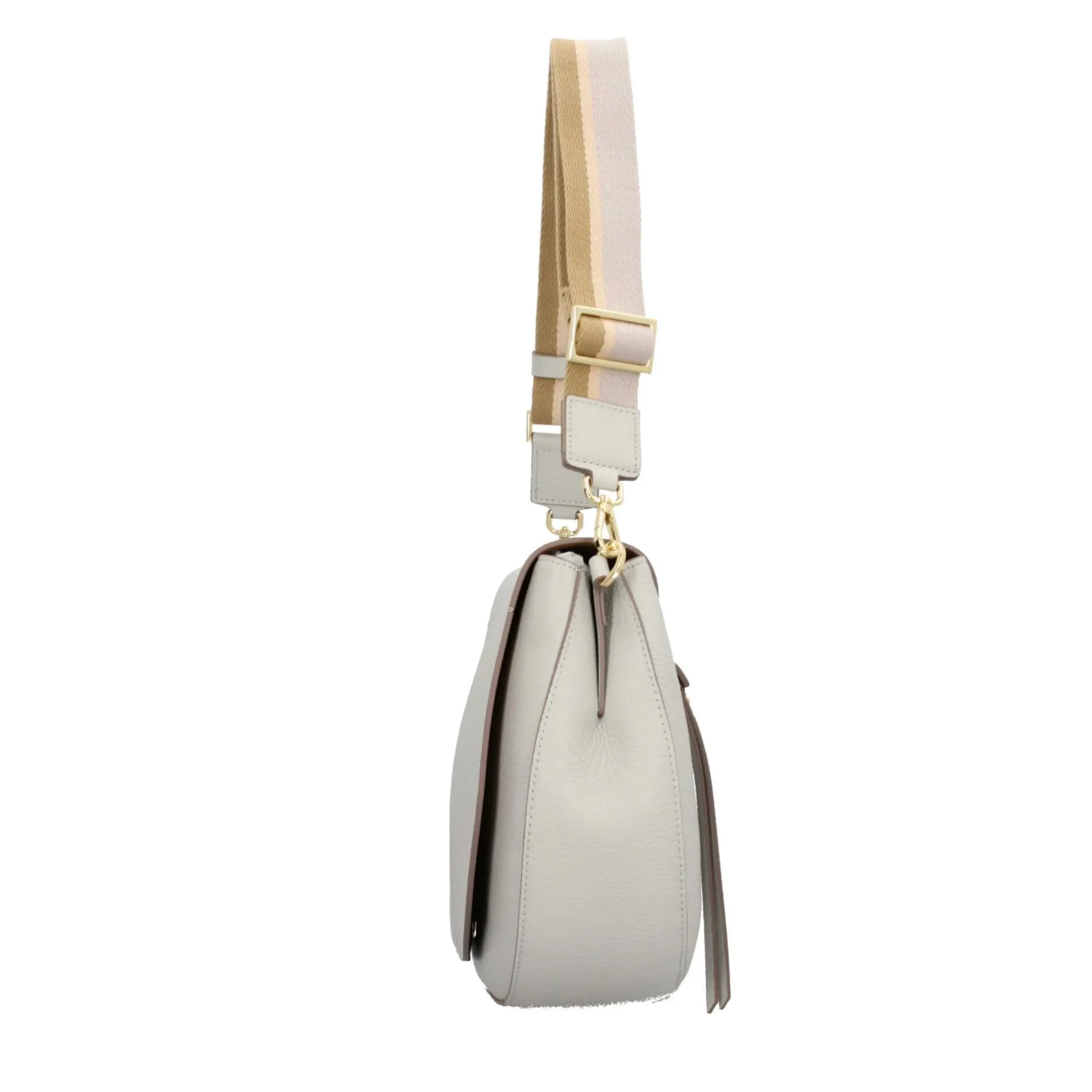 la_shoulder_bag_di_gianni_2.webp Outlet La Shoulder Bag di chiusura con patta Donna Borse A Tracolla