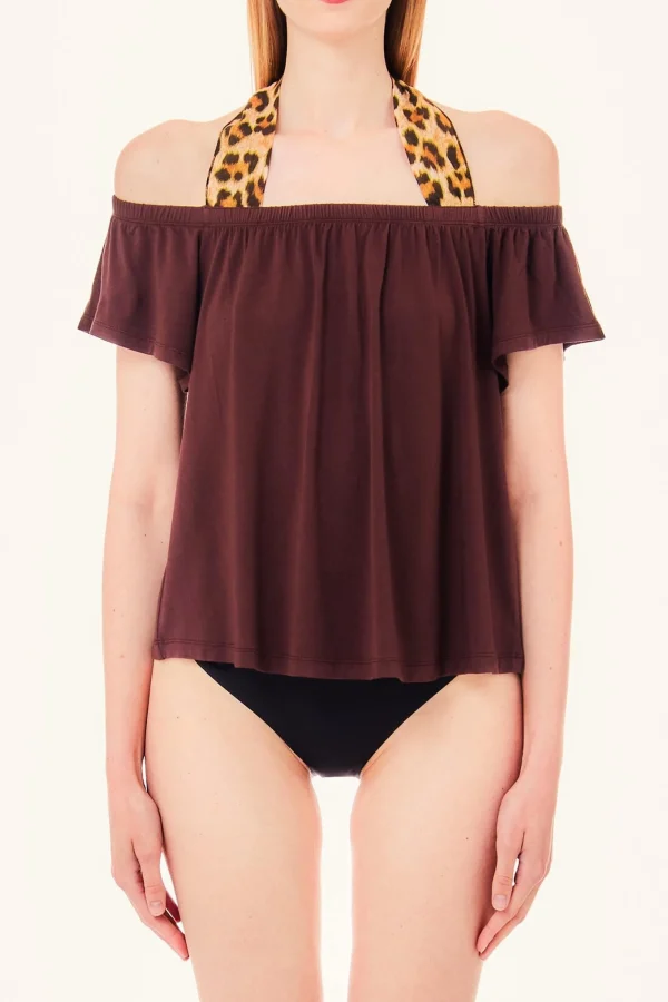 Hot Maglia con scollo a barca Donna Maglie