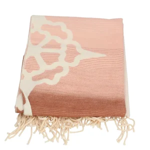 New Maxi Sciarpa con Motivo Animalier e Frange Decorative Donna Foulard E Sciarpe