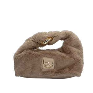 Fashion Morbida Borsa con Manico e Logo Donna Borse A Mano