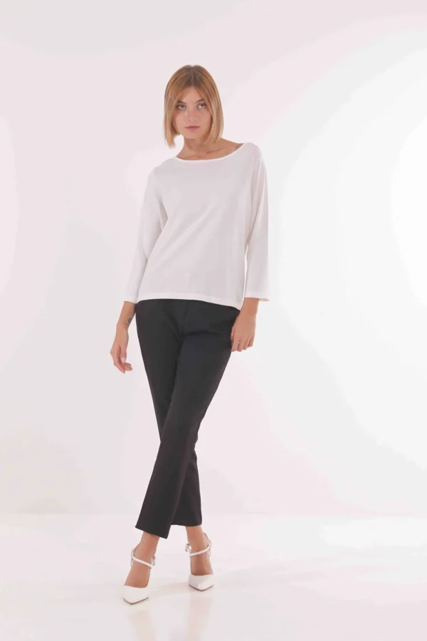 Outlet Pantalone a sigaretta Mimì Muà Sartoriale Innovativo Donna Pantaloni