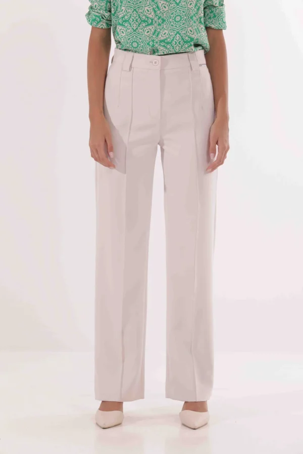 Outlet Pantaloni a Gamba Larga Mimi Mua Donna Pantaloni