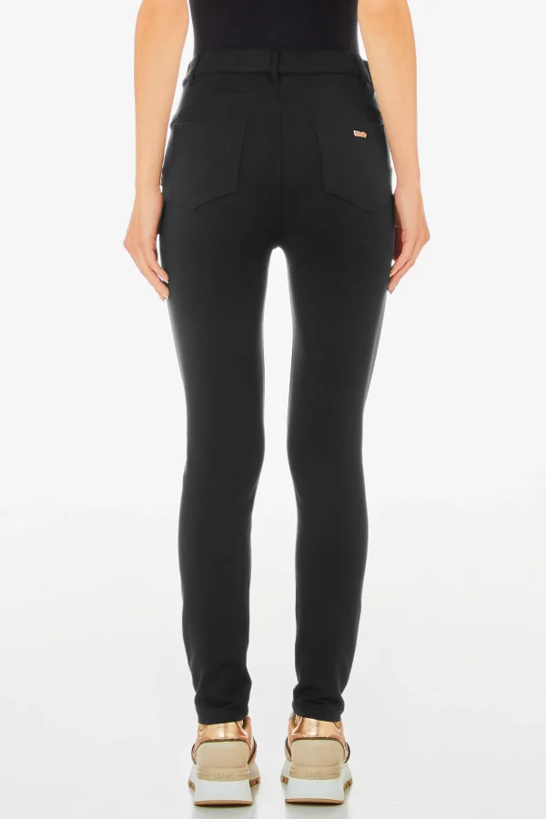 Sale Pantaloni skinny con dettagli metallici di Donna Pantaloni