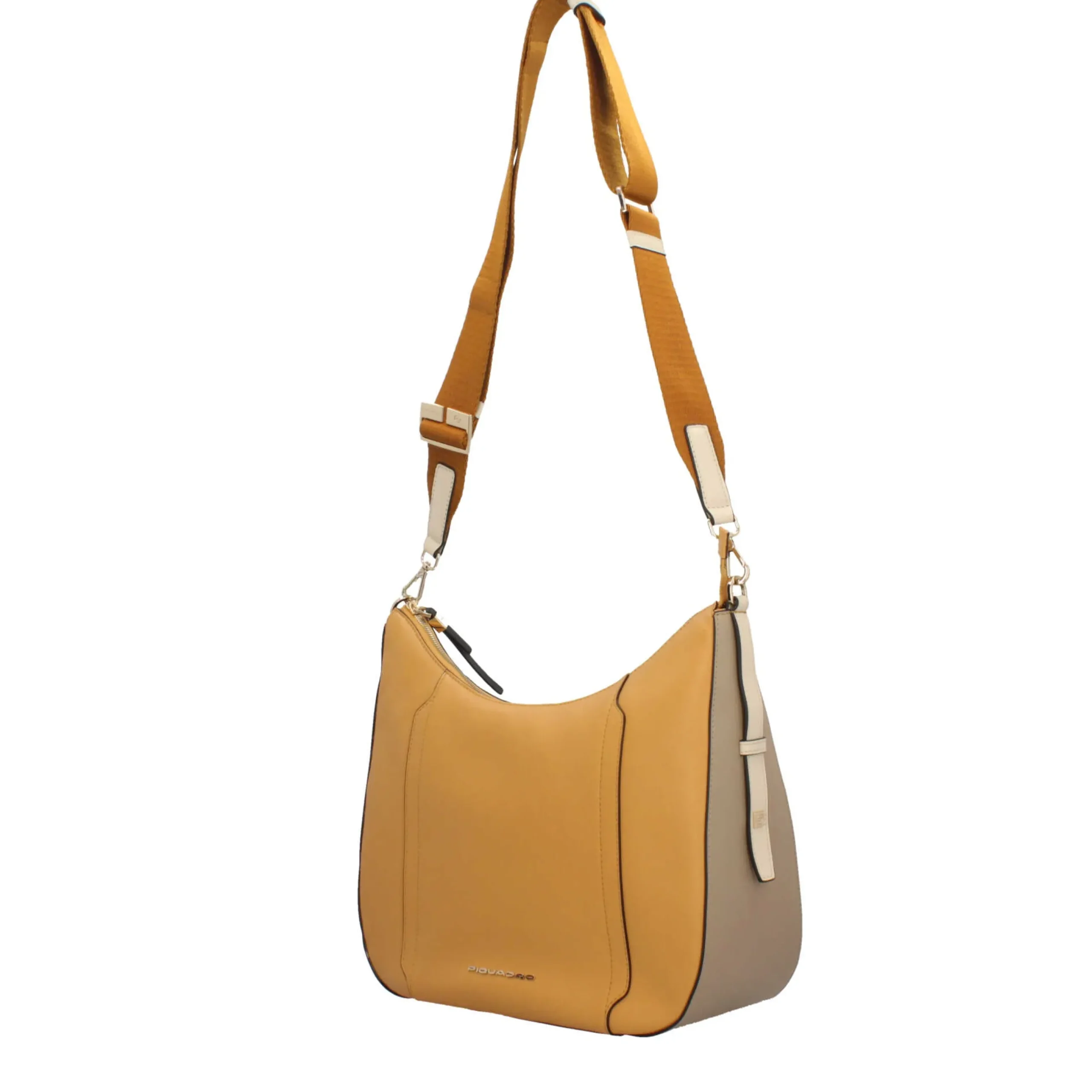 piquadro_borsa_a_tracolla_1-2.webp Sale borsa a tracolla in pelle con scomparto per iPad 10.2", Air 10.9" e Pro 11" Donna Borse A Spalla