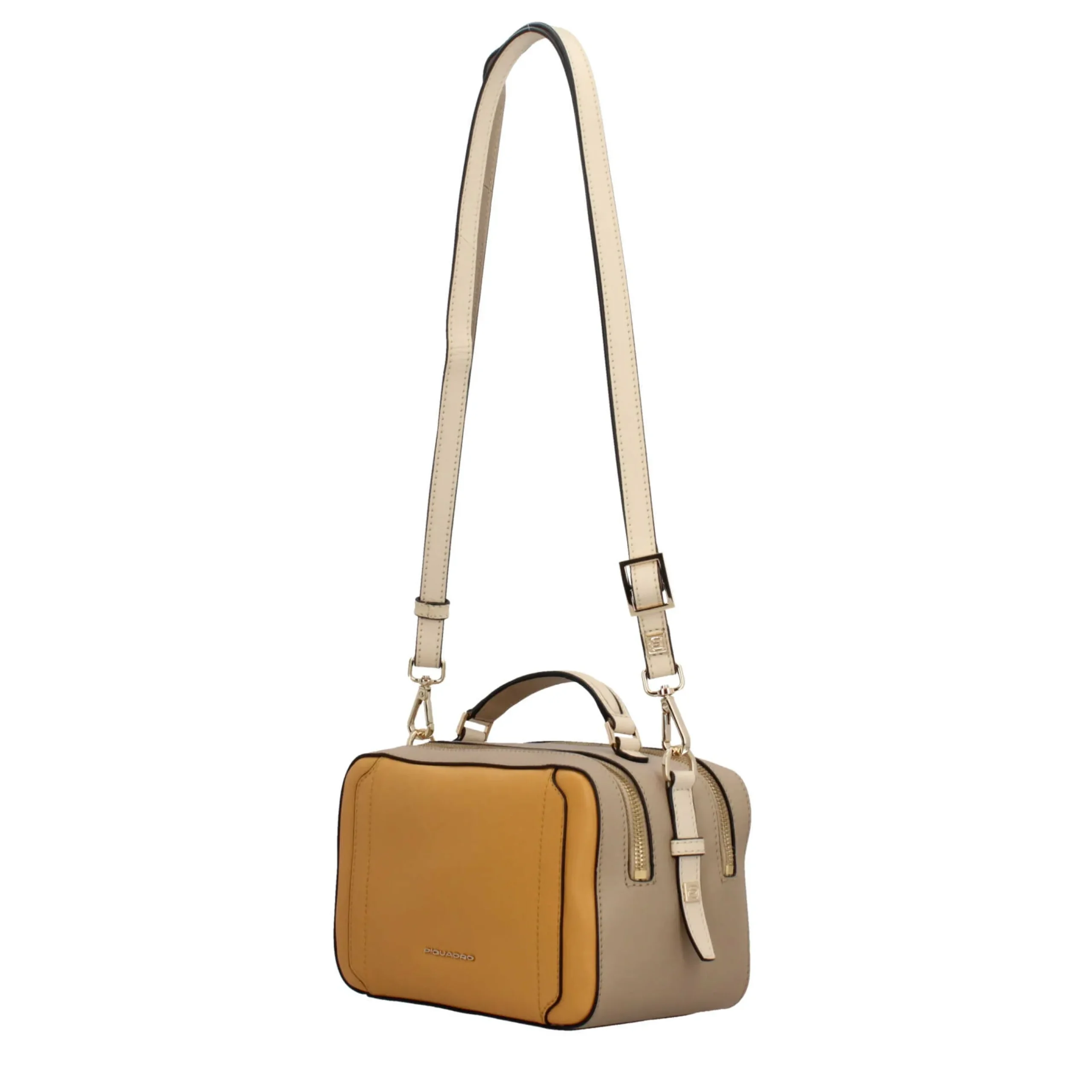 piquadro_borsa_a_tracolla_1-3.webp Outlet borsa a tracolla in pelle dal design sofisticato e compatto Donna Borse A Tracolla