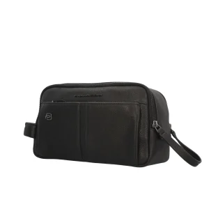 Discount Pochette in Pelle con Manico Cucito Donna Beauty Case
